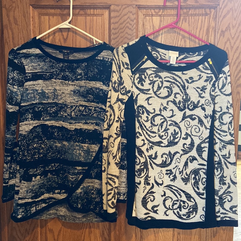 Hollister, Chico’s, Style & Company lot of 4 sweaters in good to VGU condition. - Picture 5 of 10
